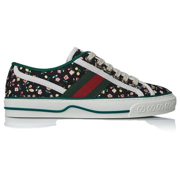 Gucci Tennis 1977 Floral Low Top Sneaker - 8.5 US / 38.5 EU - Picture 3 of 7
